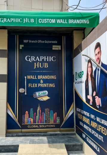 Modern shop branding by Jamshad Signs